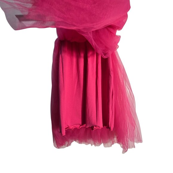 NWOT | Girls Pink Ribbed Sleeveless Tutu Party Celebration Dress | 4/5T - Picture 4 of 5